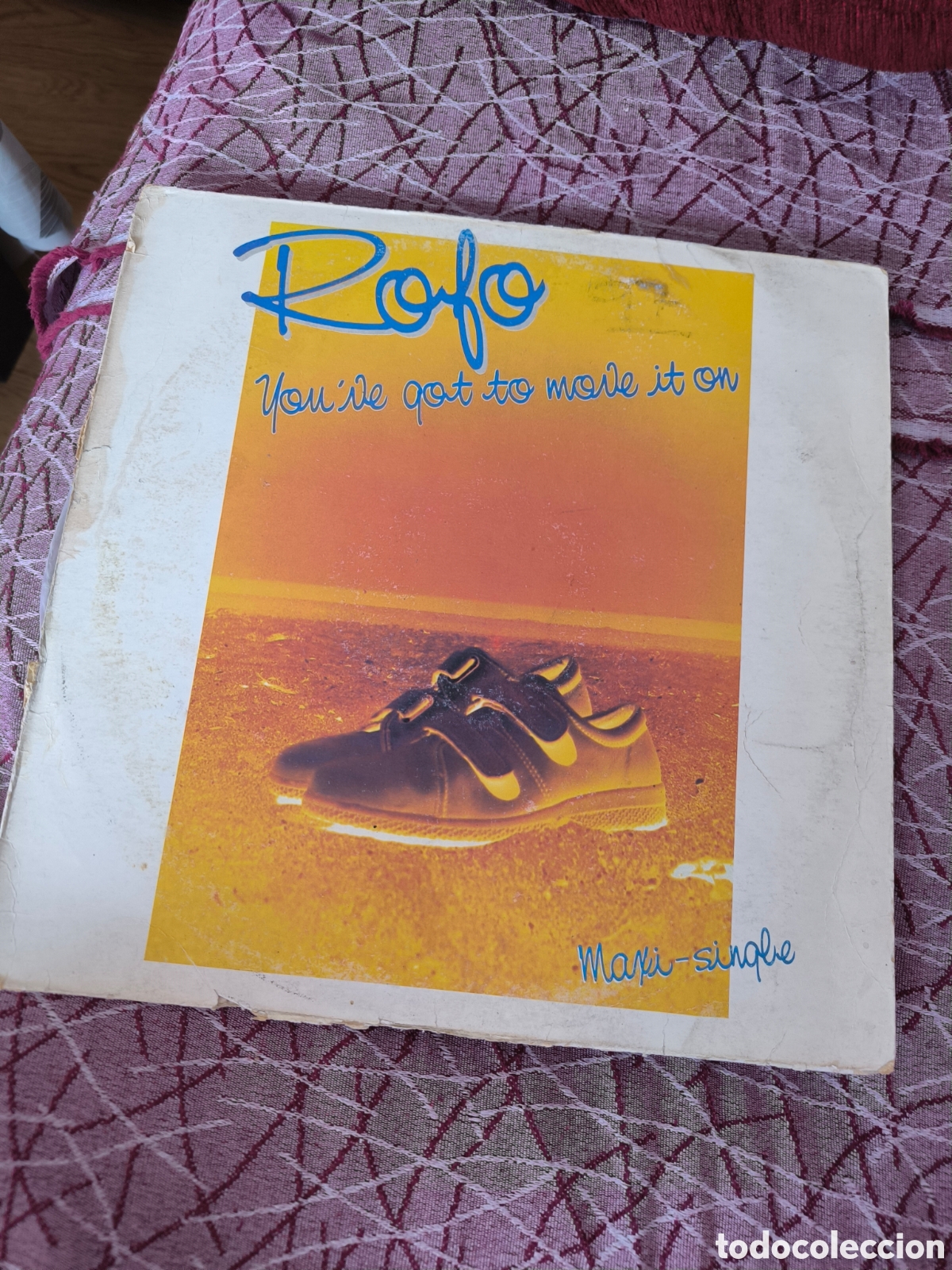 Discos de vinilo: Maxi-single de Rofo, &rdquo;Youve got to move it on&rdquo;. - Foto 1