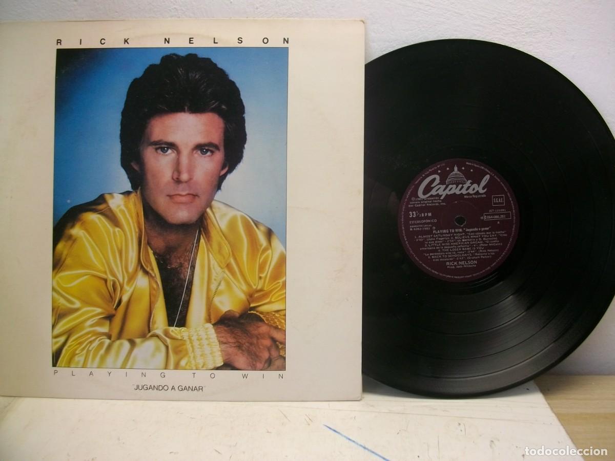 Discos de vinilo: Rick Nelson -Playing To Win LP - Foto 1