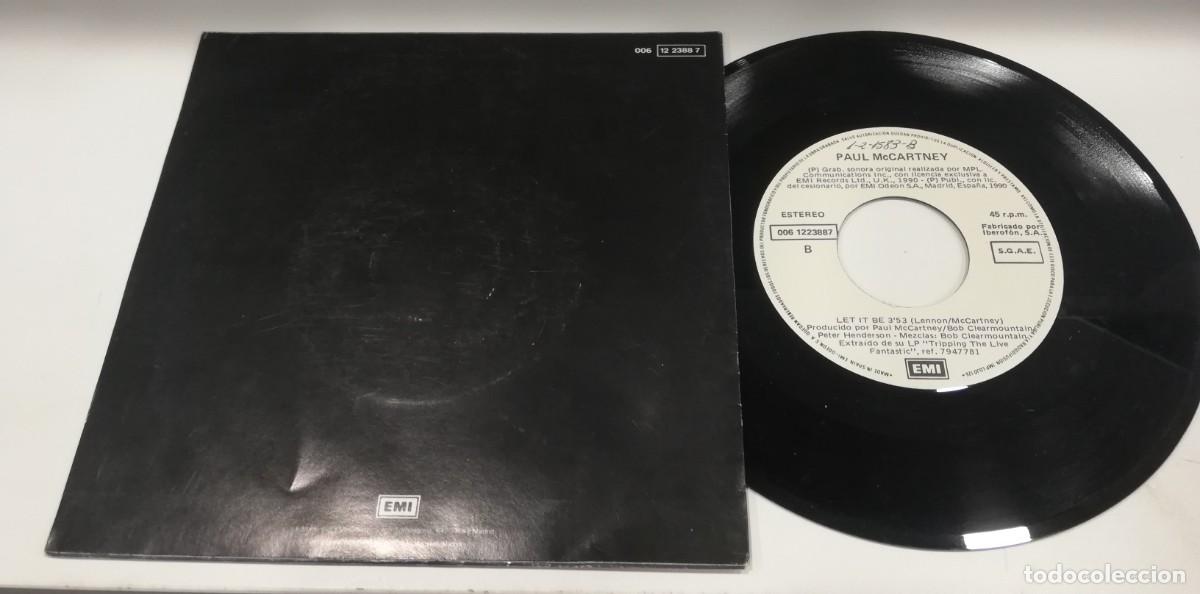 Discos de vinilo: SCO15-Paul McCartney - Let It Be (7&rdquo;, Single) - Foto 2