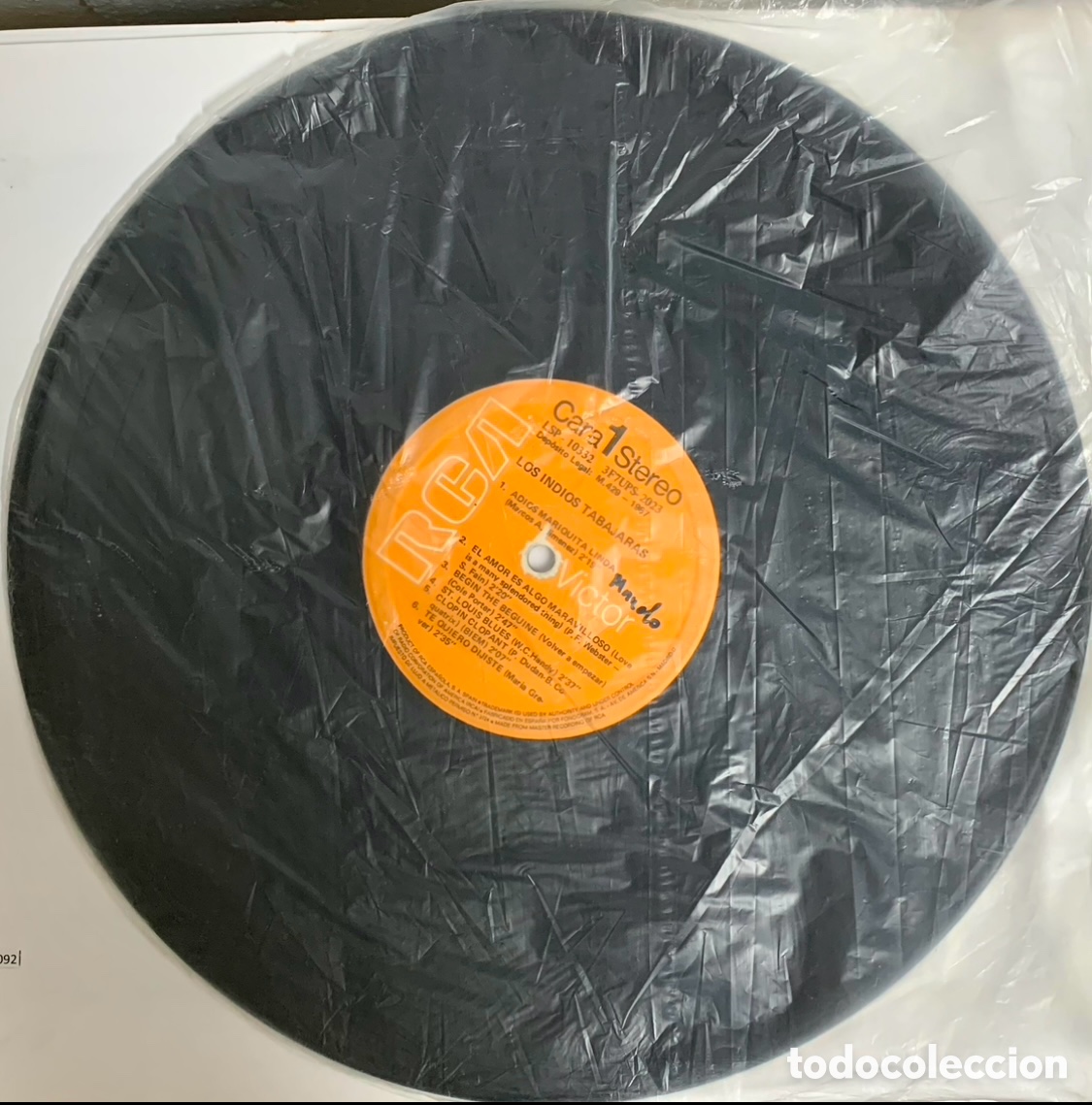 Discos de vinilo: Disco Vinilo LP. Los Indios Tabajaras. &ldquo;V&iacute;ctor&rdquo;. 1967. - Foto 1