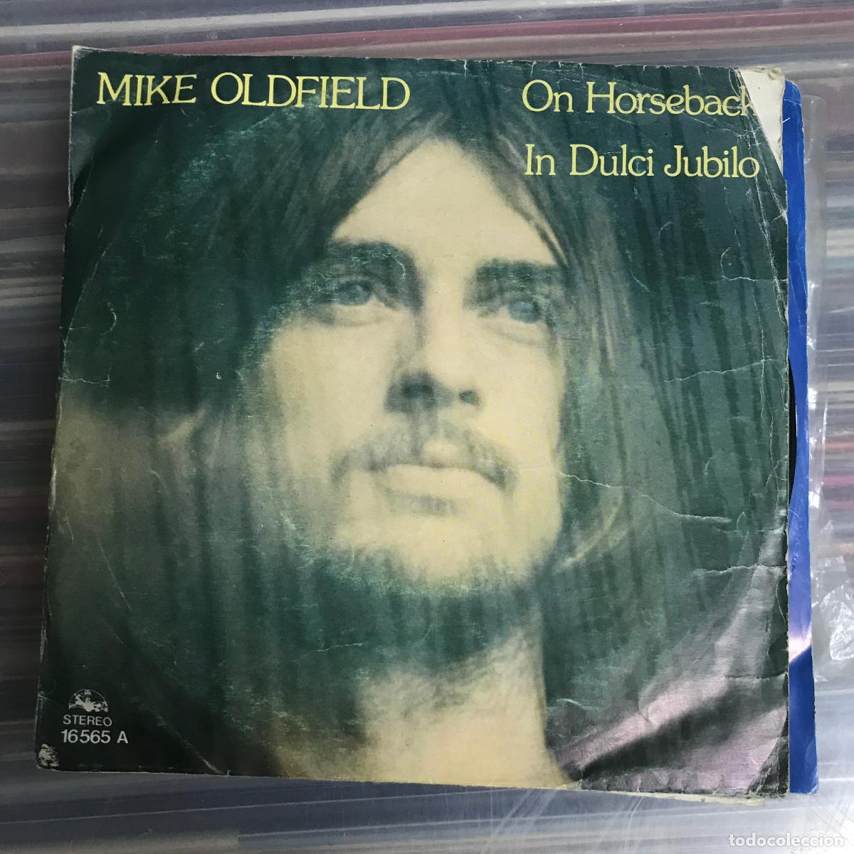 Discos de vinilo: MIKE OLDFIELD - ON HORSEBACK - 7&rdquo; SINGLE ARIOLA 1975 - Foto 1
