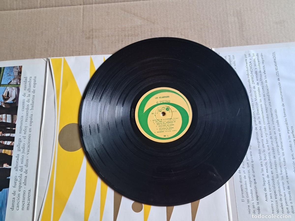 Discos de vinilo: LOS RELAMPAGOS - LOS RELAMPAGOS LP 1966 - Foto 4