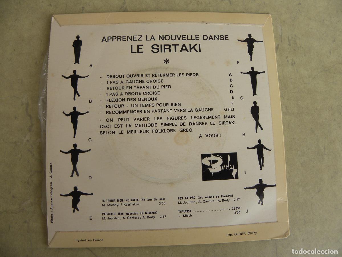 Discos de vinilo: LES SIRTAKI -EP -EDIC. FRANCESA - Foto 2