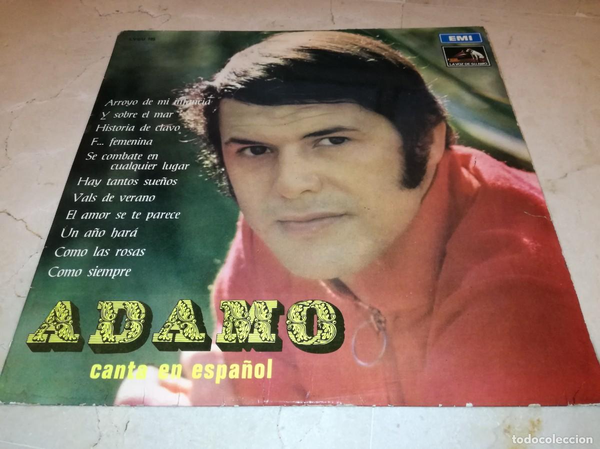 Discos de vinilo: ADAMO CANTA EN ESPA&Ntilde;OL-ORIGINAL 1968 - Foto 1