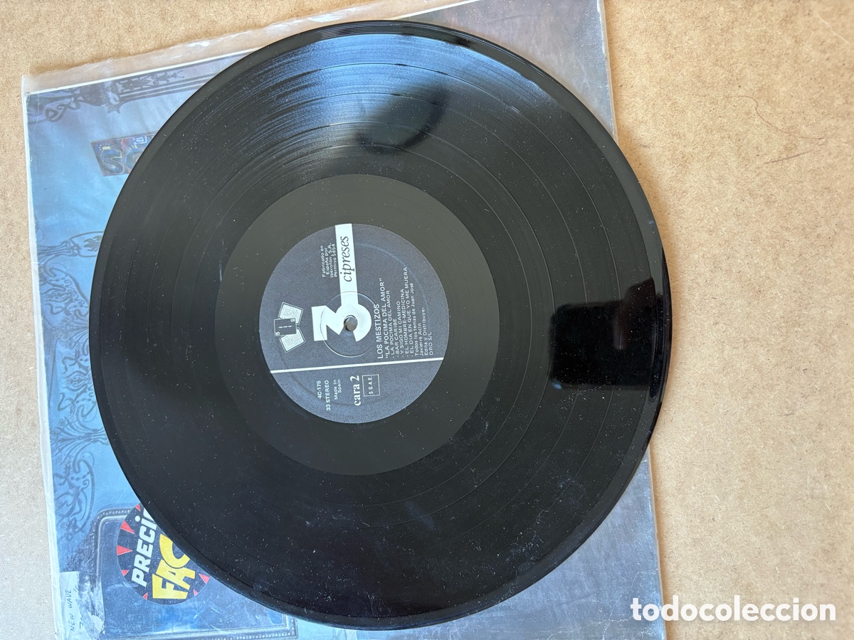 Discos de vinilo: Lp Los Mestizos &ldquo;La P&oacute;cima del Amor&rdquo; (A17) - Foto 2