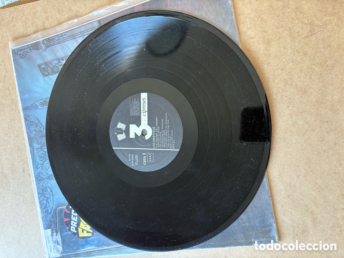 Discos de vinilo: Lp Los Mestizos &ldquo;La P&oacute;cima del Amor&rdquo; (A17) - Foto 3