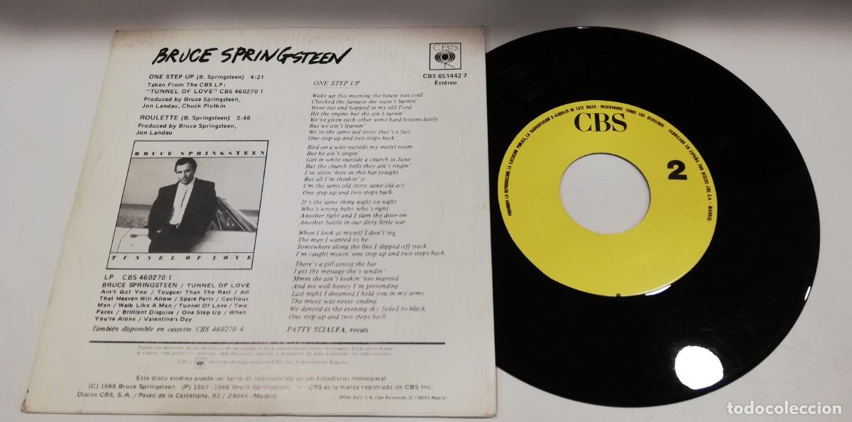 Discos de vinilo: SCO15-Bruce Springsteen - One Step Up (7&rdquo;, Single, Promo) - Foto 2