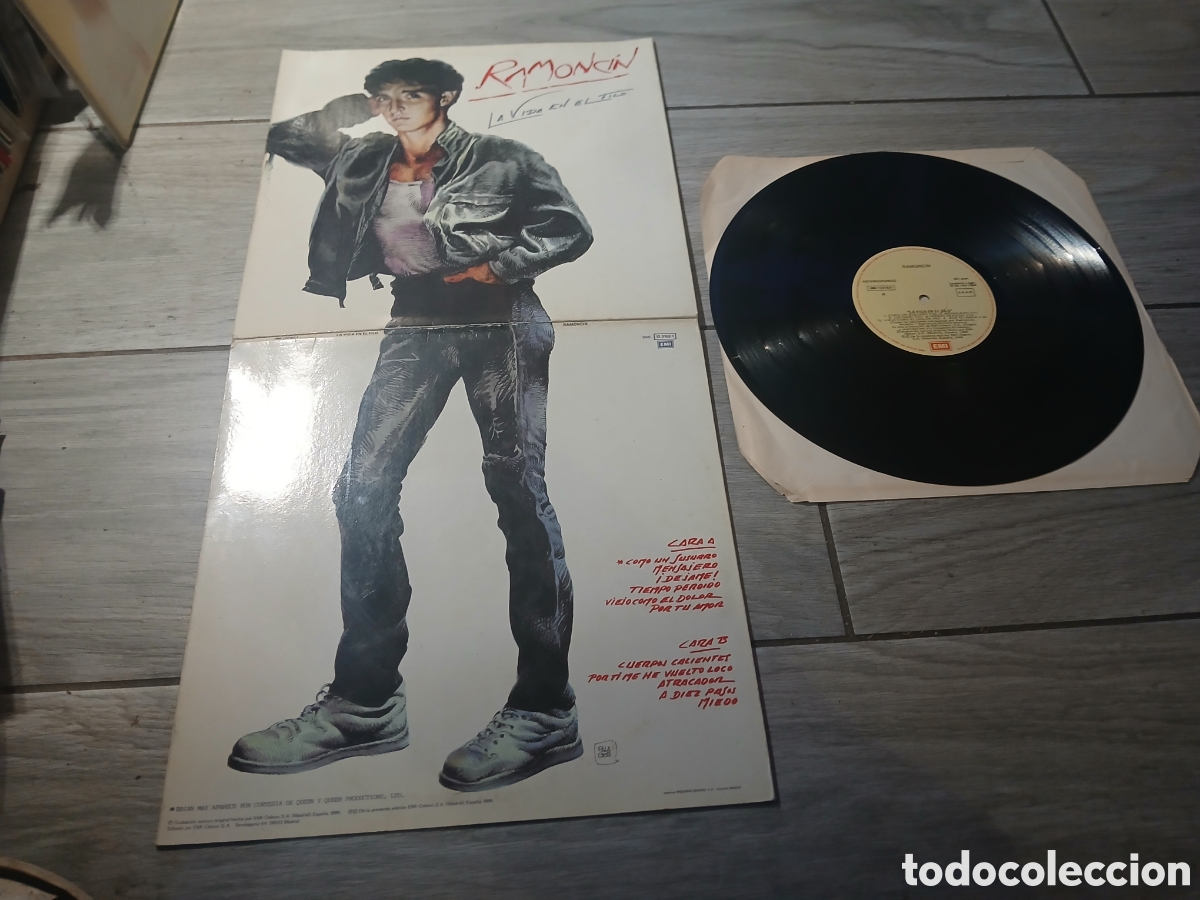 Discos de vinilo: RAMONCIN - LA VIDA EN EL FILO - SPAIN - EMI - L - - Foto 2