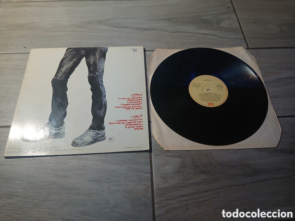 Discos de vinilo: RAMONCIN - LA VIDA EN EL FILO - SPAIN - EMI - L - - Foto 4