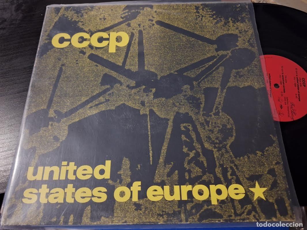 Dischi in vinile: CCCP - UNITED STATES OF EUROPE / AMERICAN SOVIETS 12” MAXI AMNESIA 1989 ALMENIA TECHNO EBM