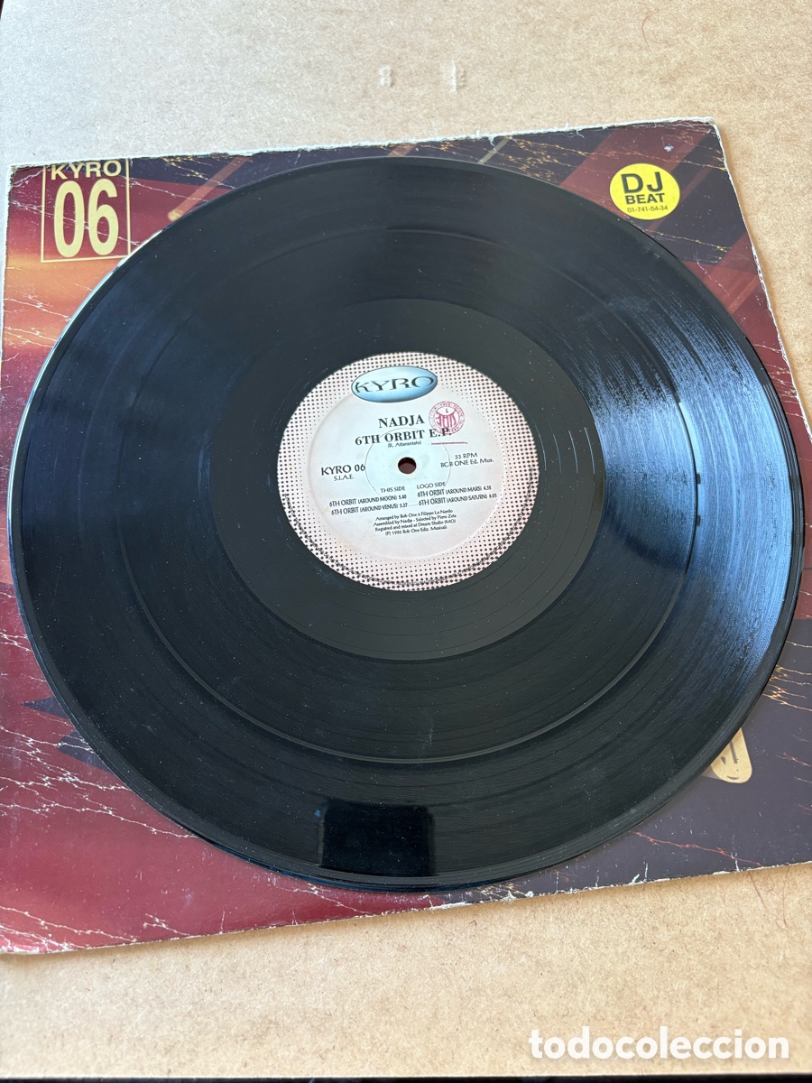 Discos de vinilo: Ep Nadja 6TH &Oacute;rbit (A17) - Foto 2