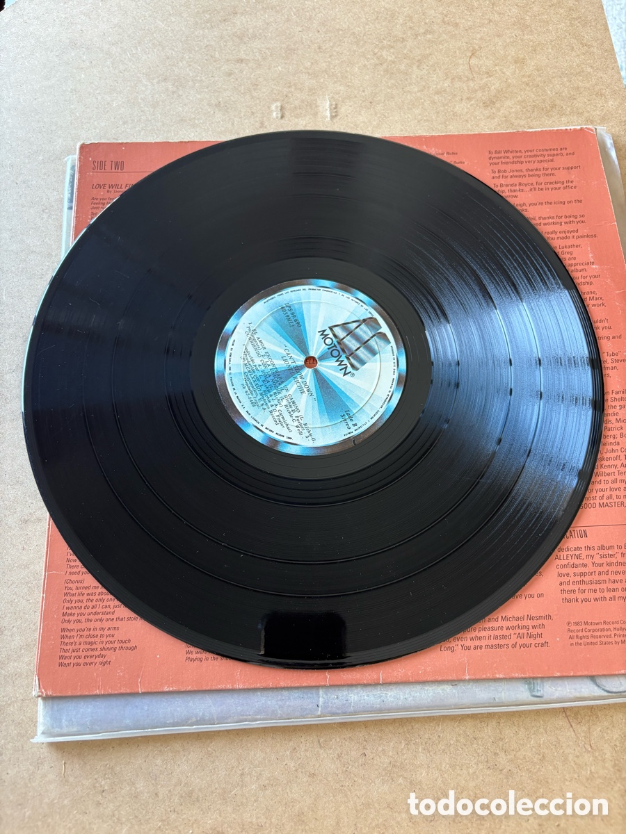 Discos de vinilo: Lp Lionel Richie, Cant Slow Down (A17) - Foto 3