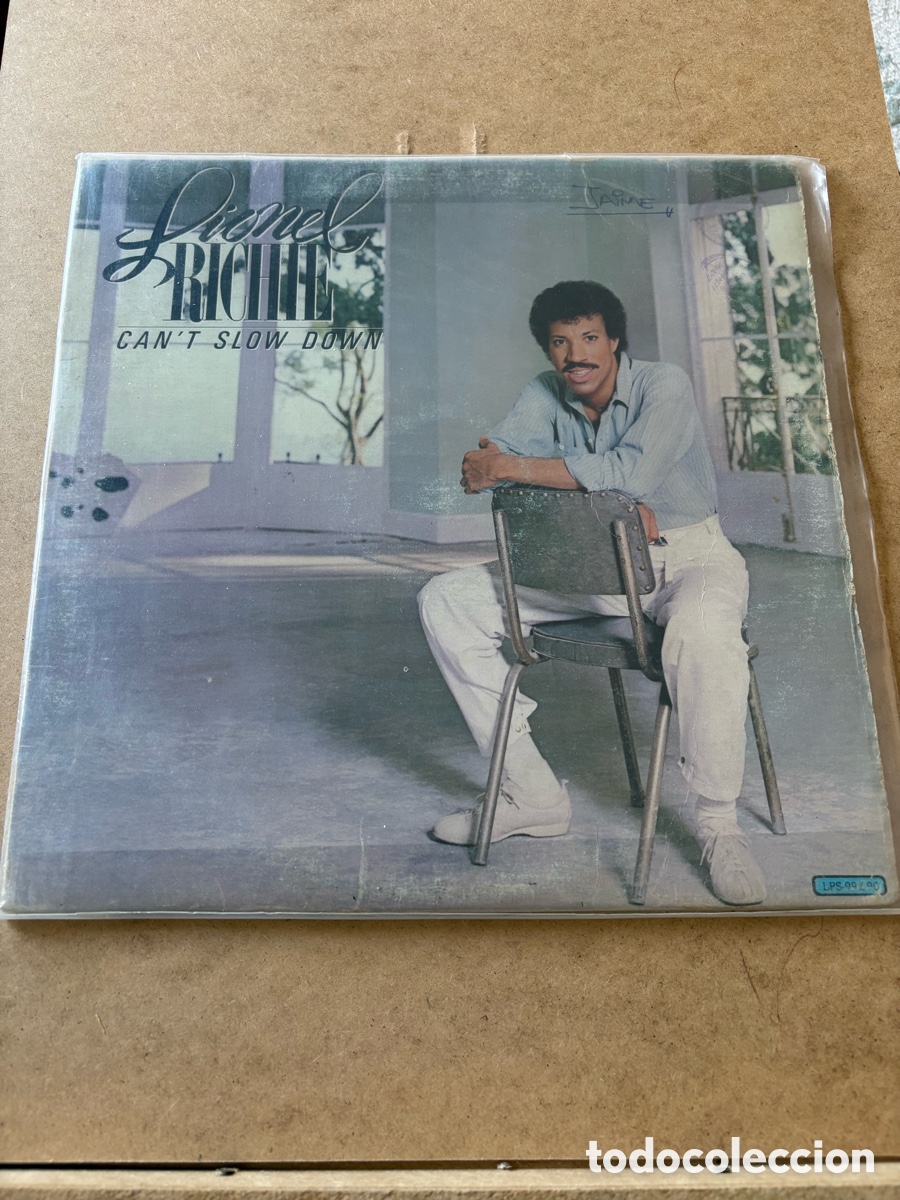 Discos de vinilo: Lp Lionel Richie, Cant Slow Down (A17) - Foto 1