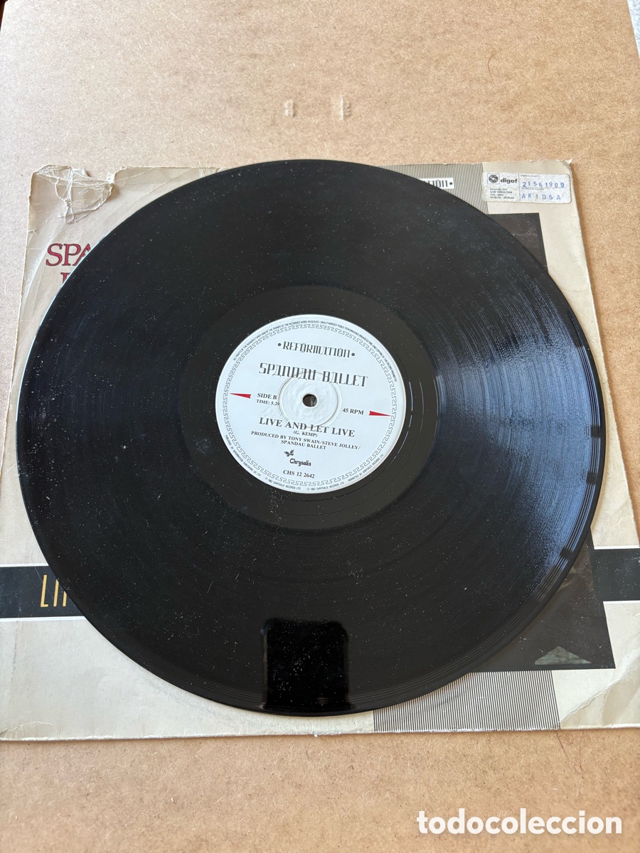 Discos de vinilo: Lp Spandau Ballet, Ligeline (A17) - Foto 2