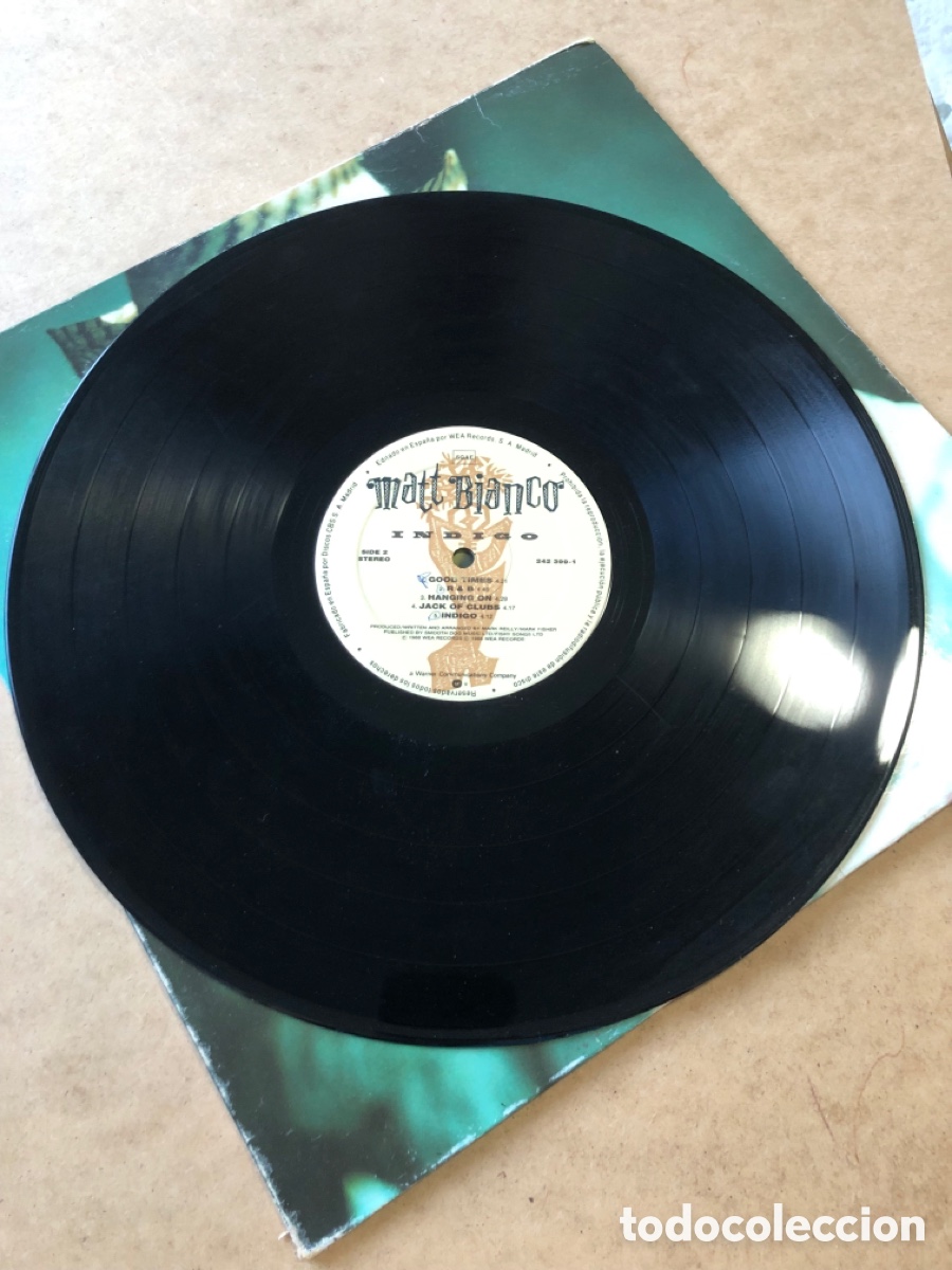Discos de vinilo: Lp vinilo, Matt Bianco, Indigo (A17) - Foto 2