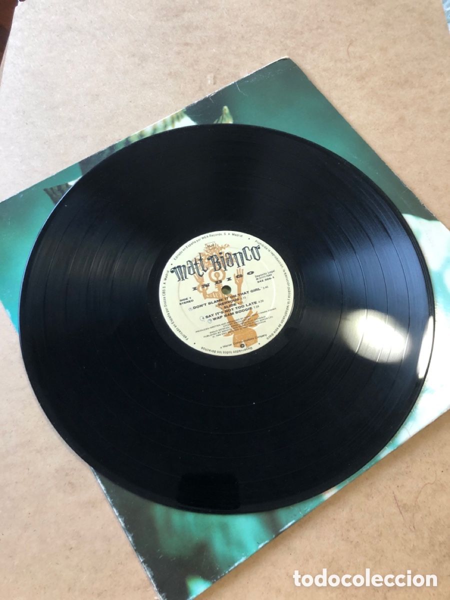 Discos de vinilo: Lp vinilo, Matt Bianco, Indigo (A17) - Foto 3