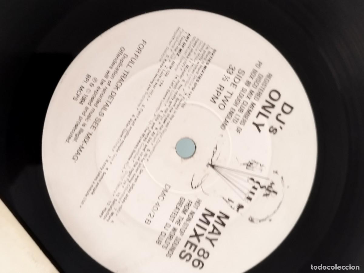 Discos de vinilo: DJs ONLY REGISTERED MEMBERS, MAY 86 MIXES. Vinilo 12&rdquo;. - Foto 3