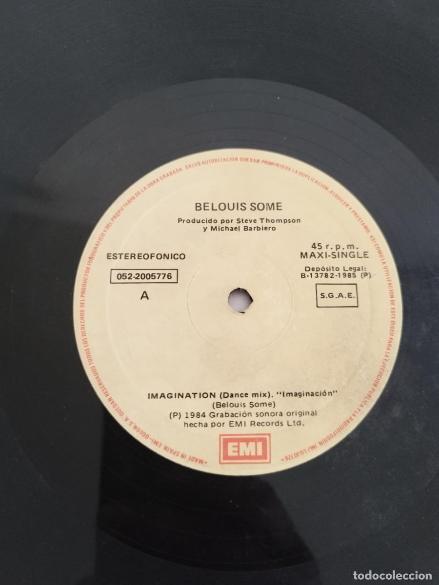 Discos de vinilo: BELOUIS SOME. IMAGINATION. Vinilo 12&rdquo;. - Foto 2
