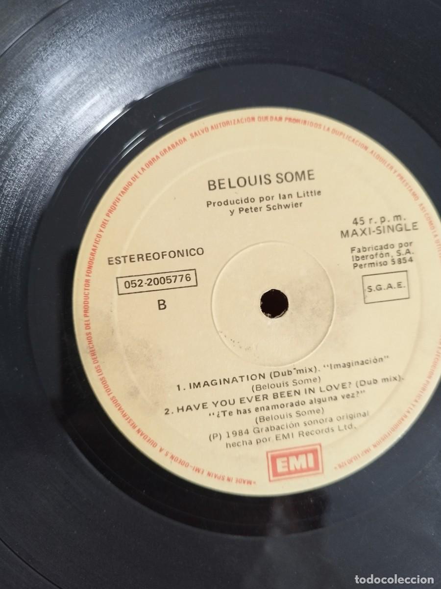 Discos de vinilo: BELOUIS SOME. IMAGINATION. Vinilo 12&rdquo;. - Foto 3