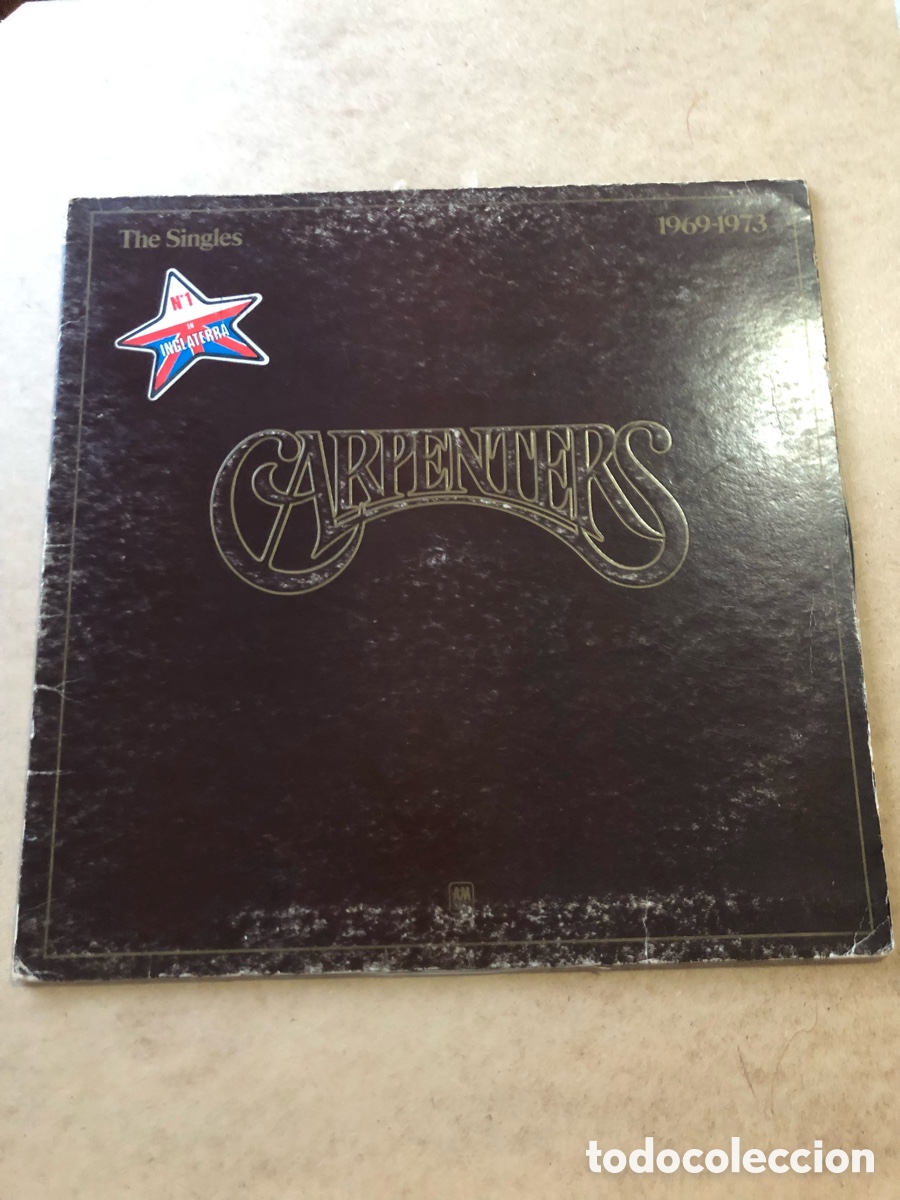 Discos de vinilo: Lp vinilo Carpenters, The Singles (A17) - Foto 1