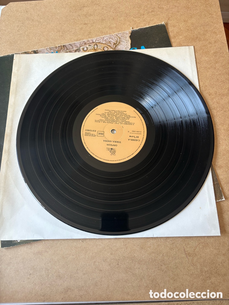 Discos de vinilo: Lp vinilo A Nosa Terra, Orfe&oacute;n (A17) - Foto 2