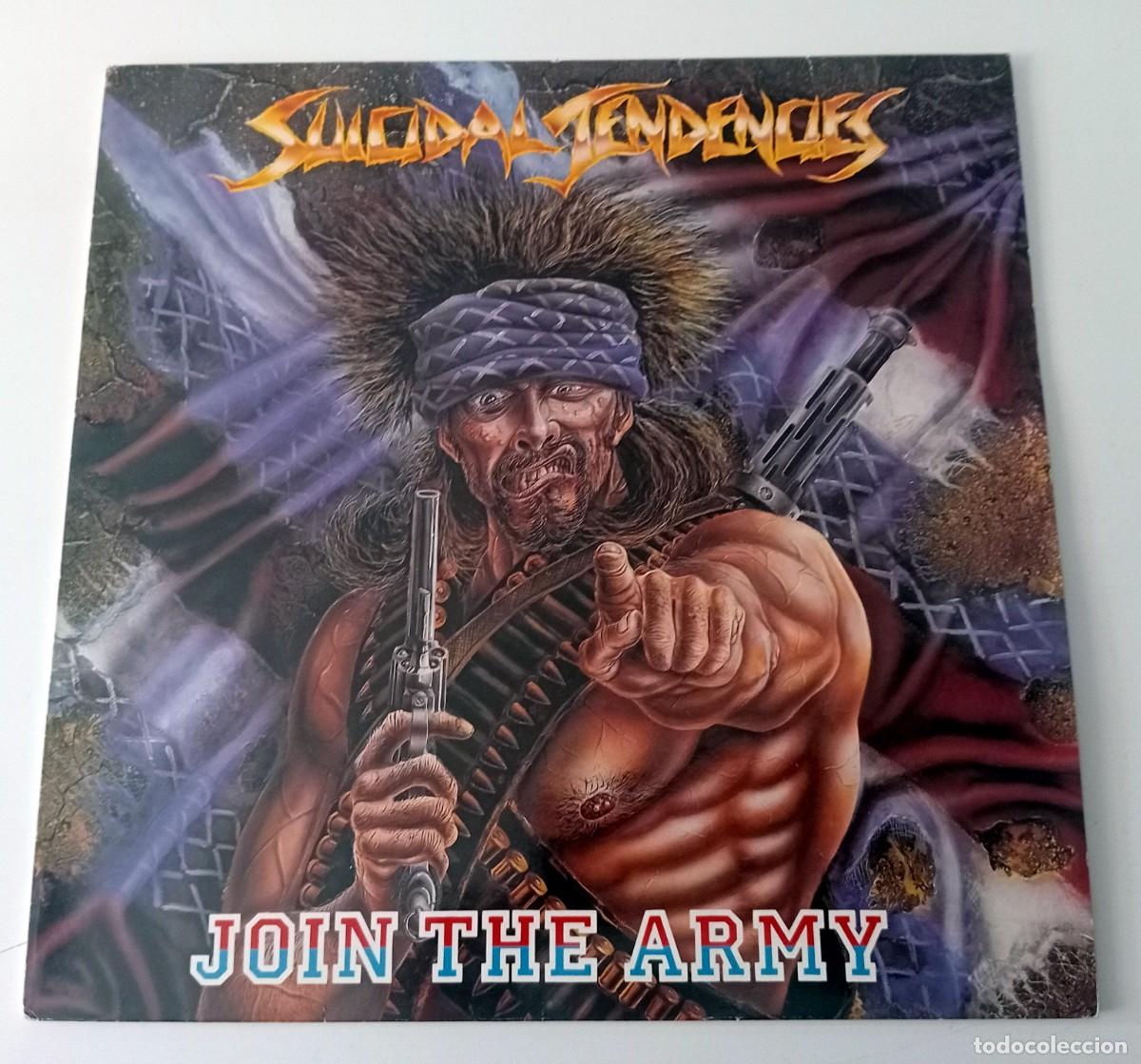 Discos de vinilo: LP SUICIDAL TENDENCIES - JOIN THE ARMY - Foto 1