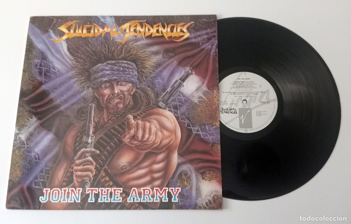 Discos de vinilo: LP SUICIDAL TENDENCIES - JOIN THE ARMY - Foto 3