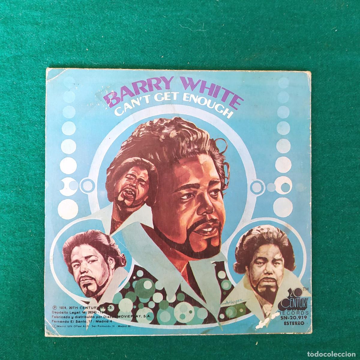 Discos de vinilo: Barry White &ndash; Cant Get Enough - Foto 1