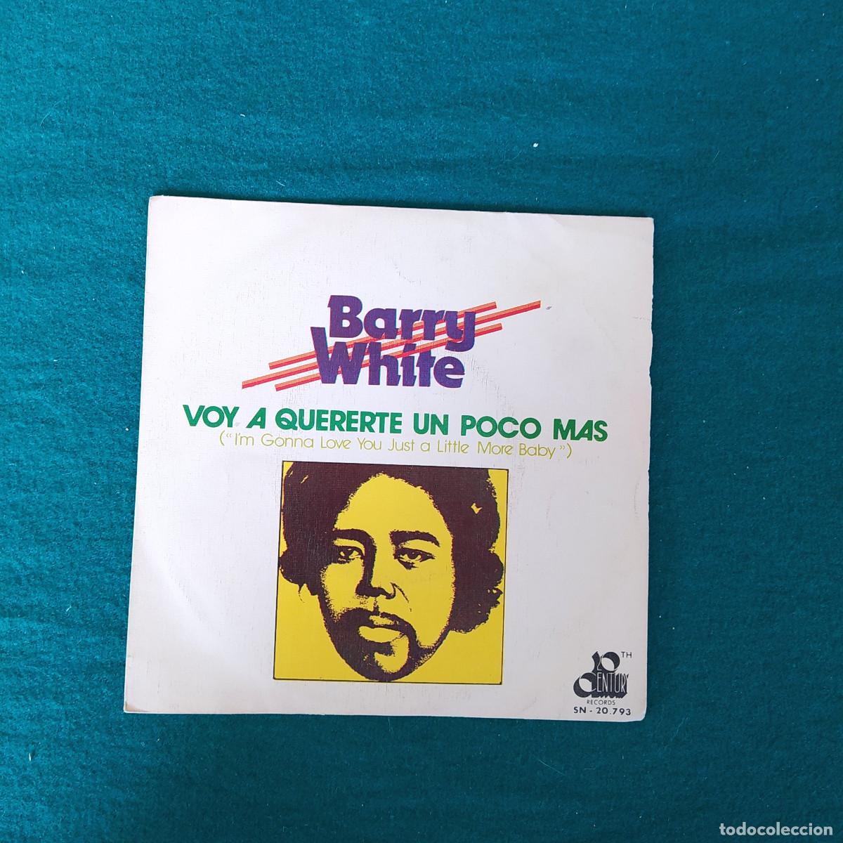 Discos de vinilo: Barry White &ndash; Voy A Quererte Un Poco Mas - Foto 1