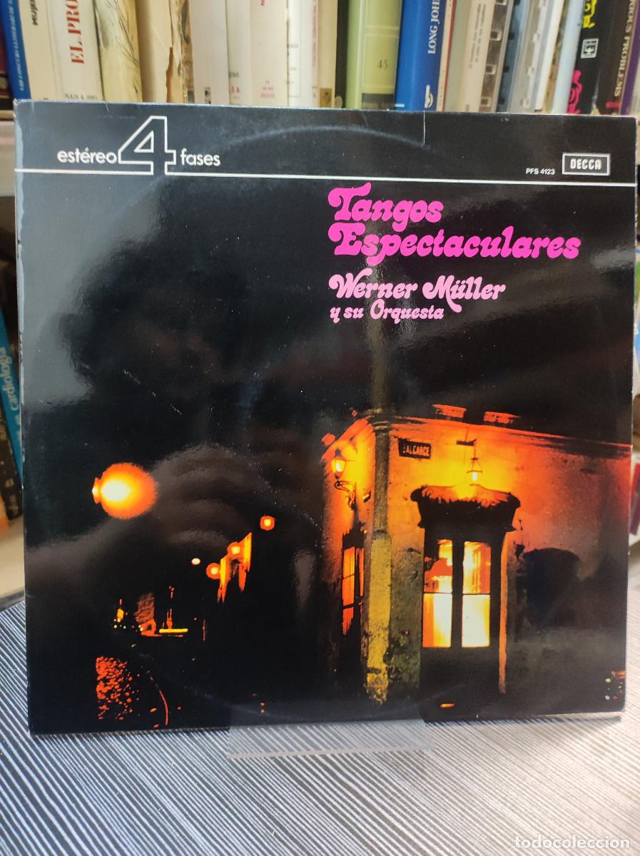 Discos de vinilo: Werner M&uuml;ller Y Su Orquesta &ndash; Tangos Espectaculares - Foto 1