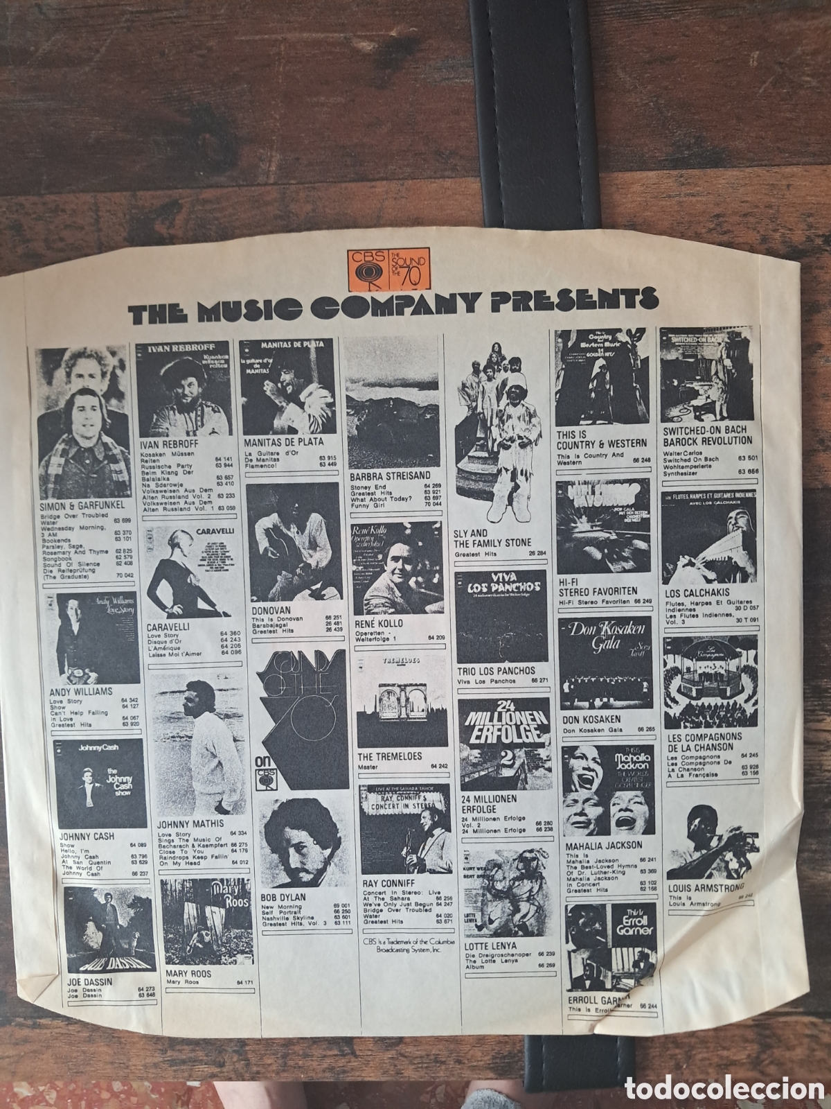 Discos de vinilo: Bob Dylan, primer Disco/Vinilo editado 1967 - Foto 3