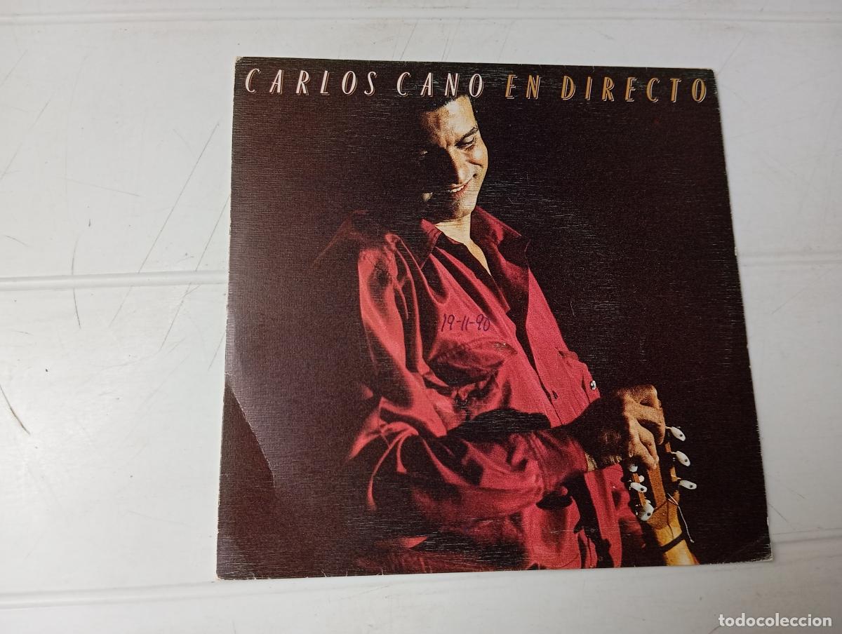Discos de vinilo: SINGLE CARLOS CANO - EN DIRECTO - Foto 1