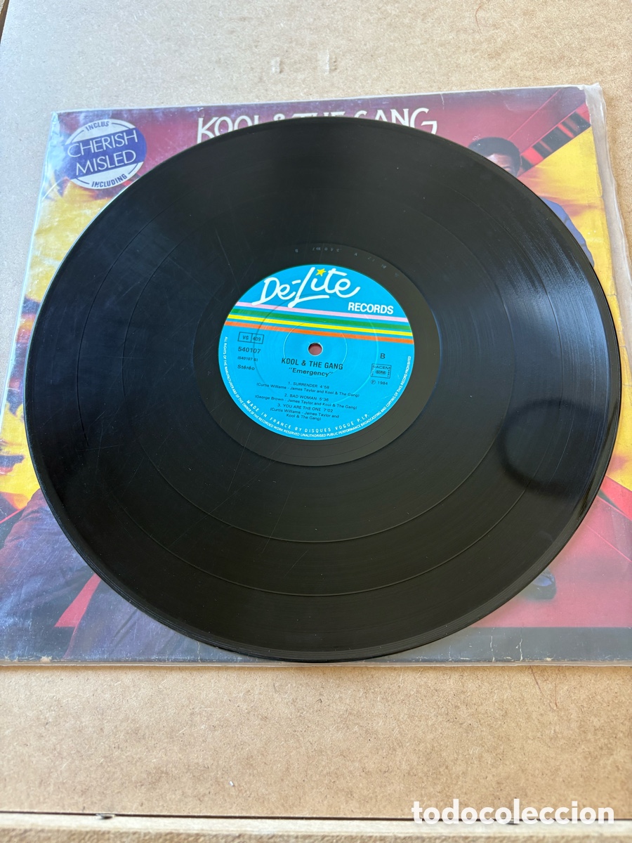 Discos de vinilo: Lp vinilo Kool & The Gang, Emergency (A17) - Foto 2