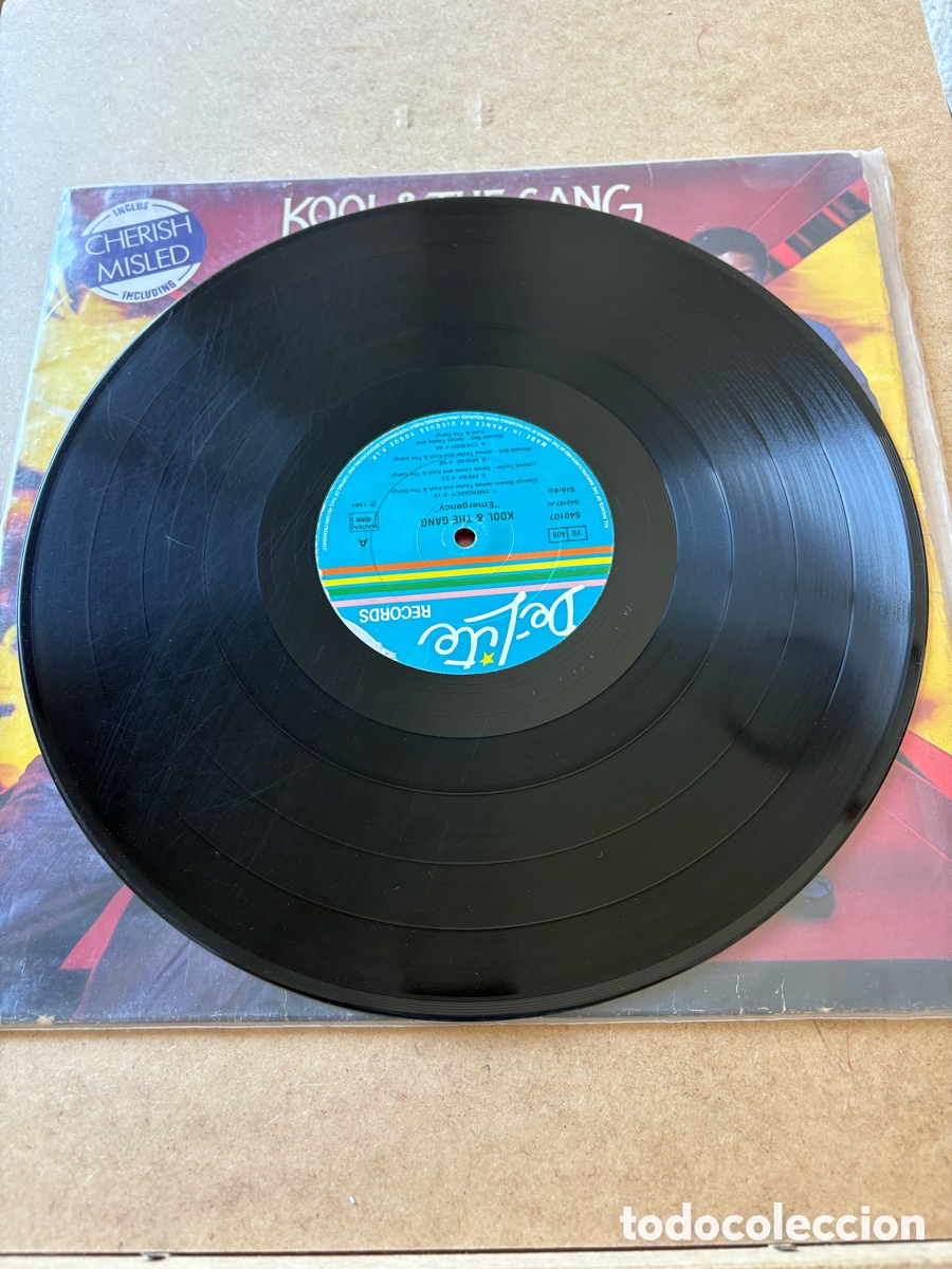 Discos de vinilo: Lp vinilo Kool & The Gang, Emergency (A17) - Foto 3