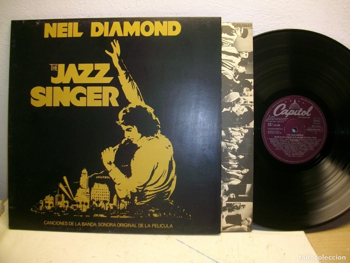 Discos de vinilo: NEIL DIAMOND -the jazz singer LP - Foto 1