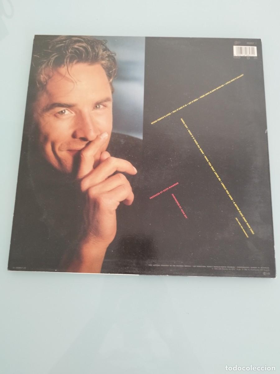 Discos de vinilo: Don Johnson &ndash; Let It Roll. Vinilo Lp. - Foto 2