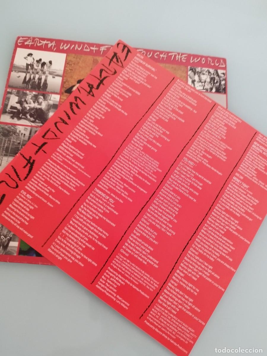 Discos de vinilo: Earth, Wind & Fire &ndash; Touch The World. Vinilo Lp. - Foto 2
