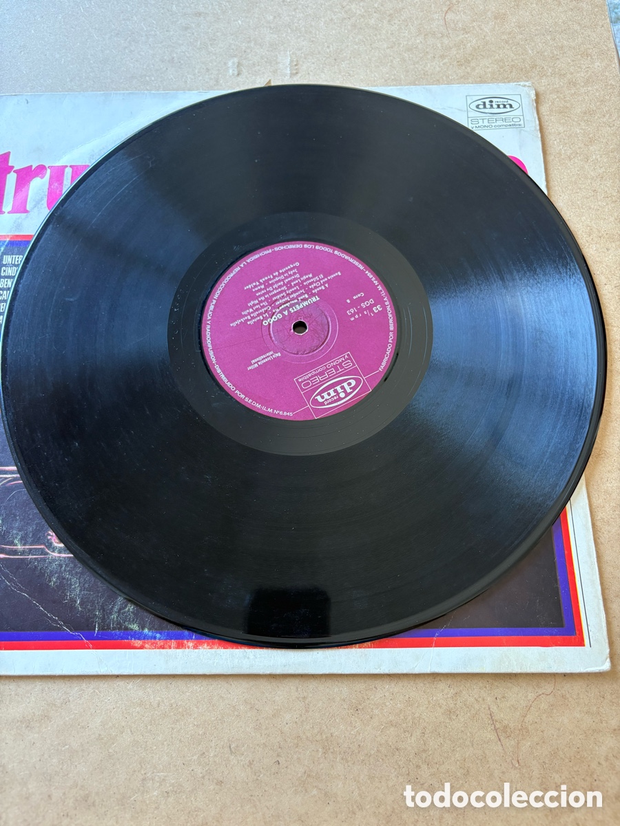 Discos de vinilo: Lp Trumpets a Gog&oacute; (A17) - Foto 3