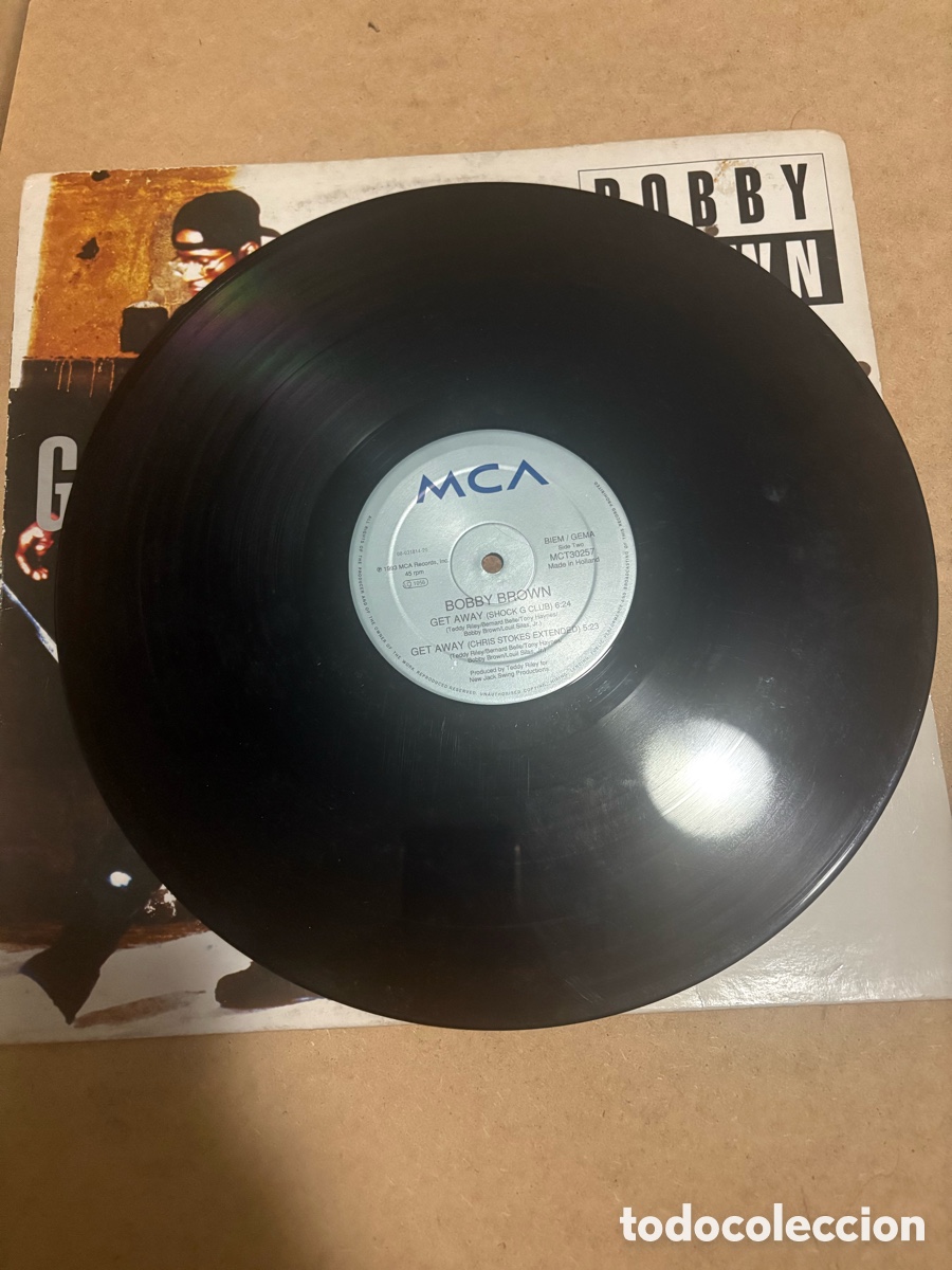 Discos de vinilo: Lp vinilo Bobby Brown, Get a Way (A17) - Foto 2