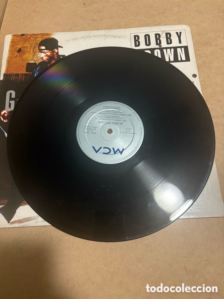 Discos de vinilo: Lp vinilo Bobby Brown, Get a Way (A17) - Foto 3
