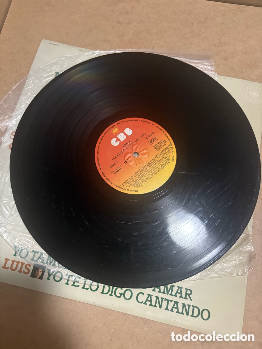 Discos de vinilo: Lp vinilo CBS6, nuestros &eacute;xitos del a&ntilde;o (A17) - Foto 2