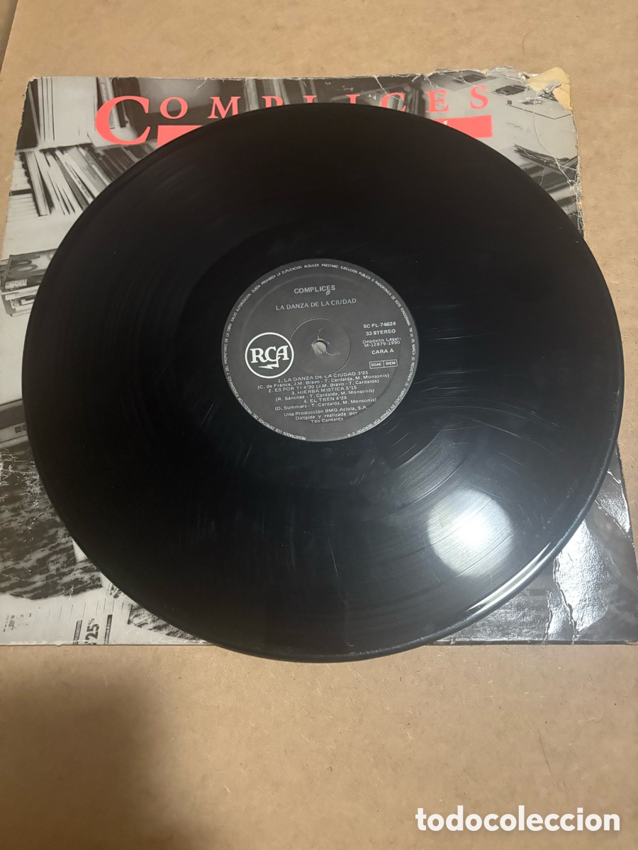 Discos de vinilo: Lp vinilo C&oacute;mplices la Danza de la Ciudad (A17) - Foto 2