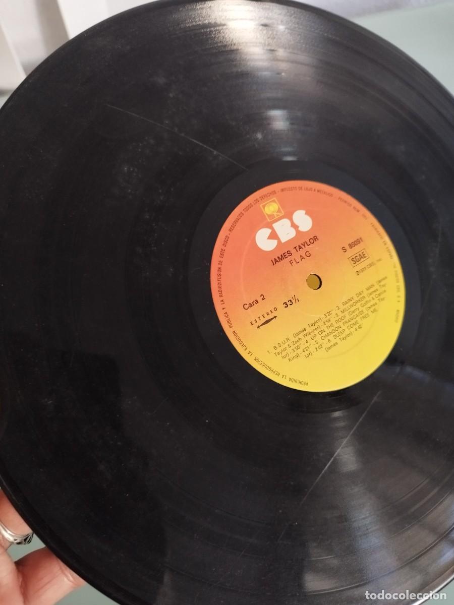 Discos de vinilo: James Taylor &ndash; Flag. Vinilo Lp. - Foto 2