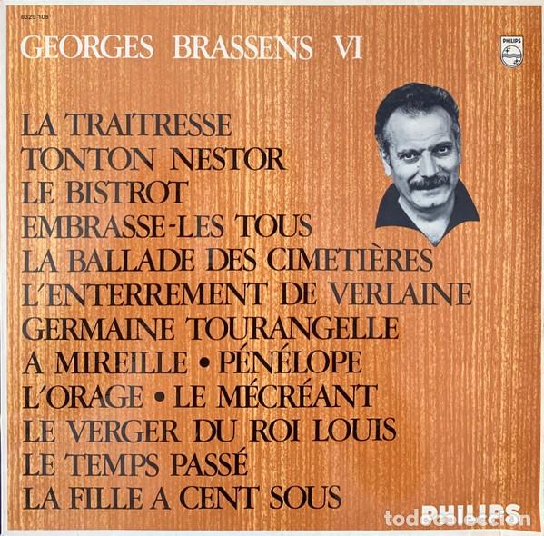 Discos de vinilo: Georges Brassens VI y VII (LP) - Foto 1