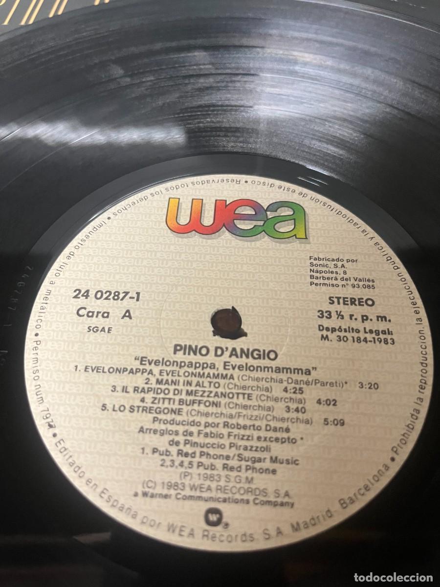 Discos de vinilo: Pino DAngio Evelonpappa, Evelonmamma - Foto 5
