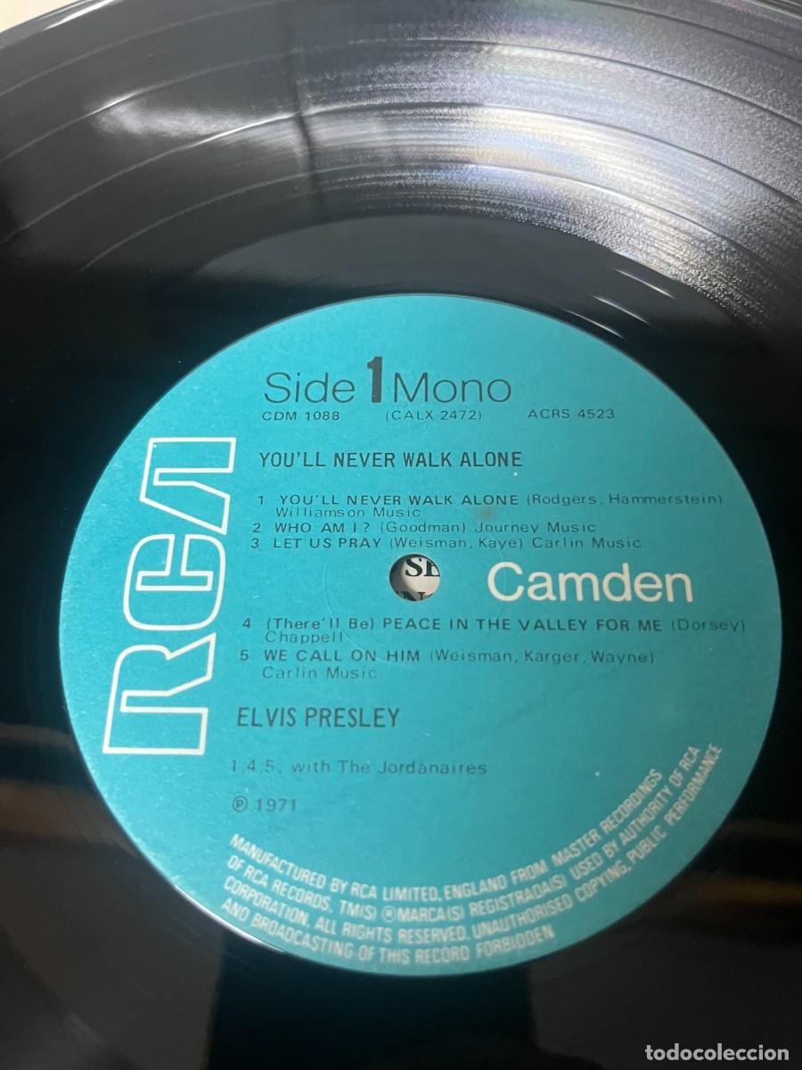 Discos de vinilo: Elvis Presley Youll Never Walk Alone - Foto 4