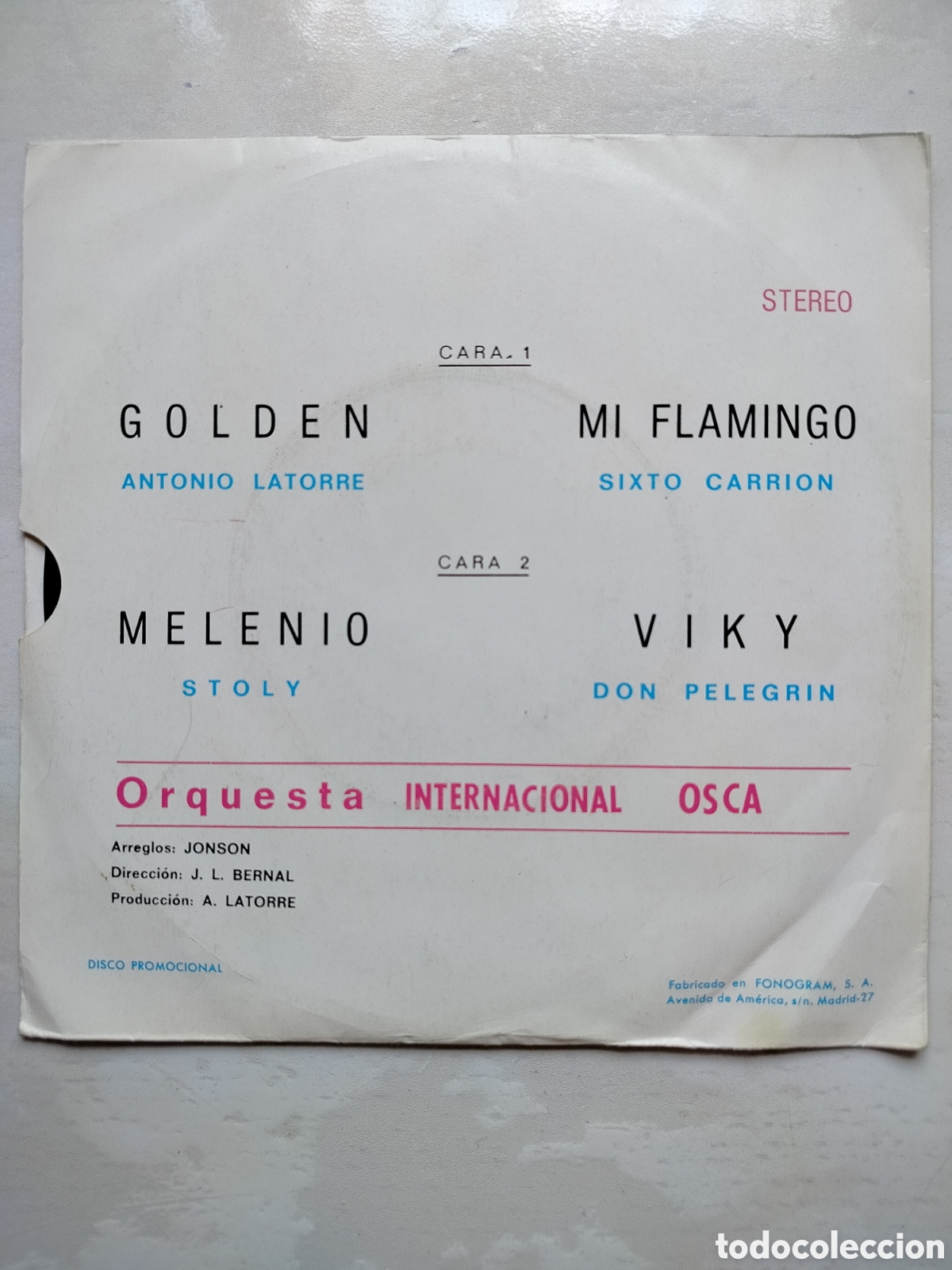 Discos de vinilo: Osca Orquesta Internacional - Foto 2