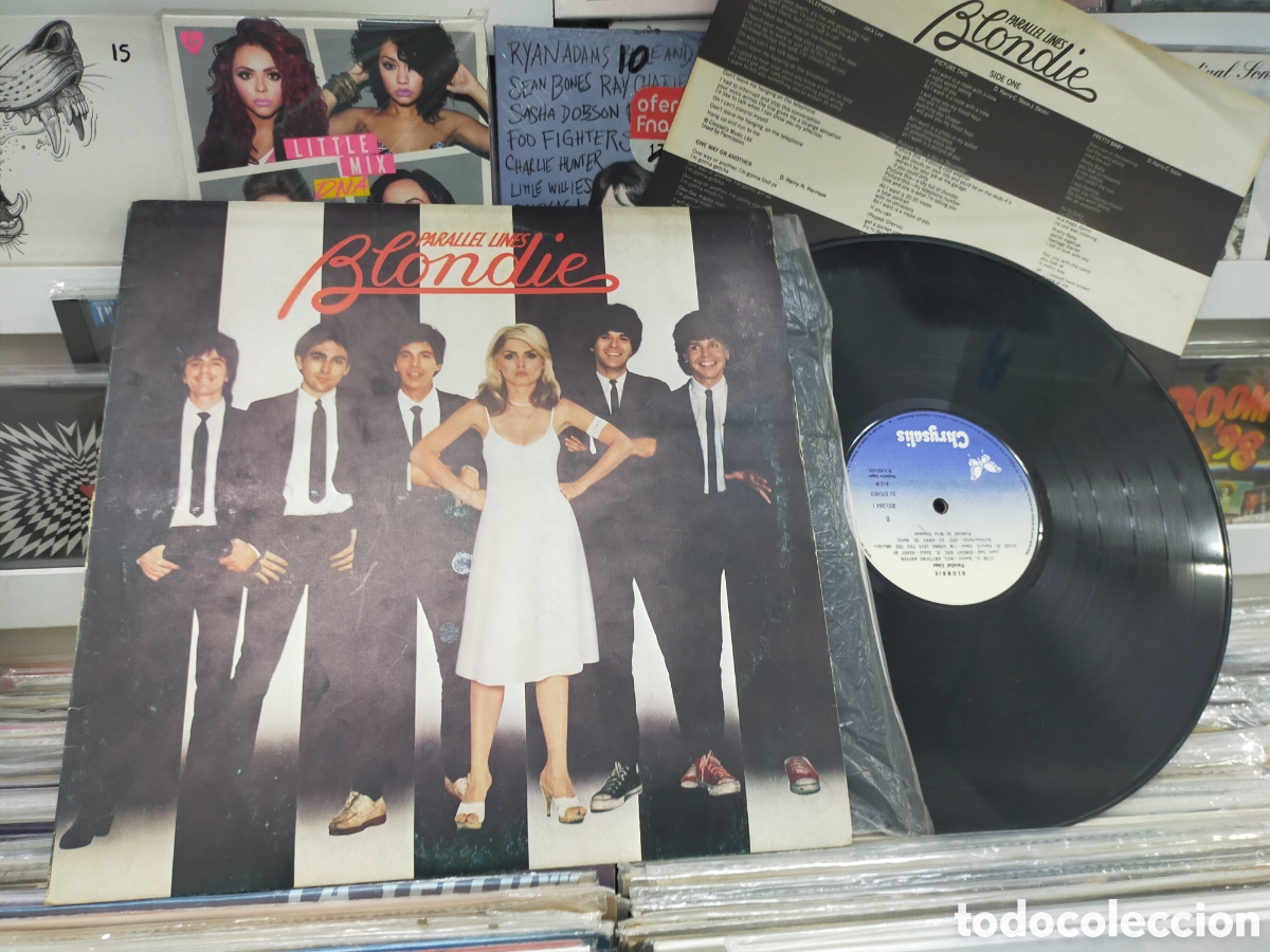 Discos de vinilo: Blondie LP parallel lines 1979 Espa&ntilde;a - Foto 1