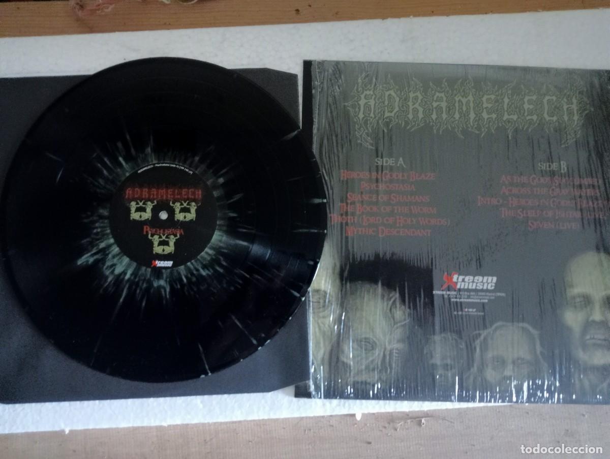 Discos de vinilo: Adramelech - Psychostasia (LP, Album, Ltd, Gre) 2014 insert - Foto 2