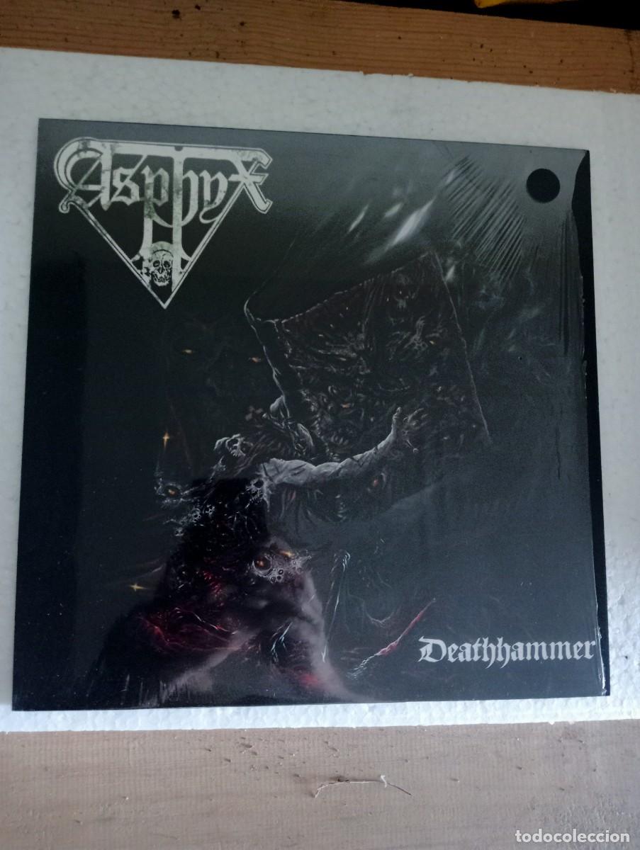 Discos de vinilo: Asphyx - Deathhammer (LP, Album, Ltd, Gre) 2012 insert - Foto 1